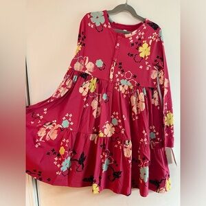 Tea Collection ruffle Henley dress size 12